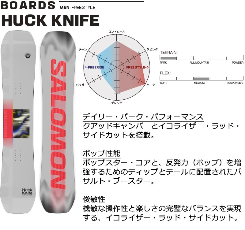SALOMON（サロモン） 26-27 SALOMON/サロモン HUCK KNIFE ハックナイフ