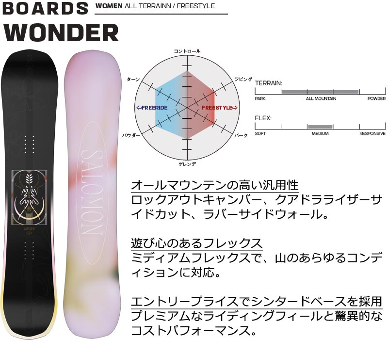 SALOMON（サロモン） 26-27 SALOMON/サロモン WONDER ワンダー