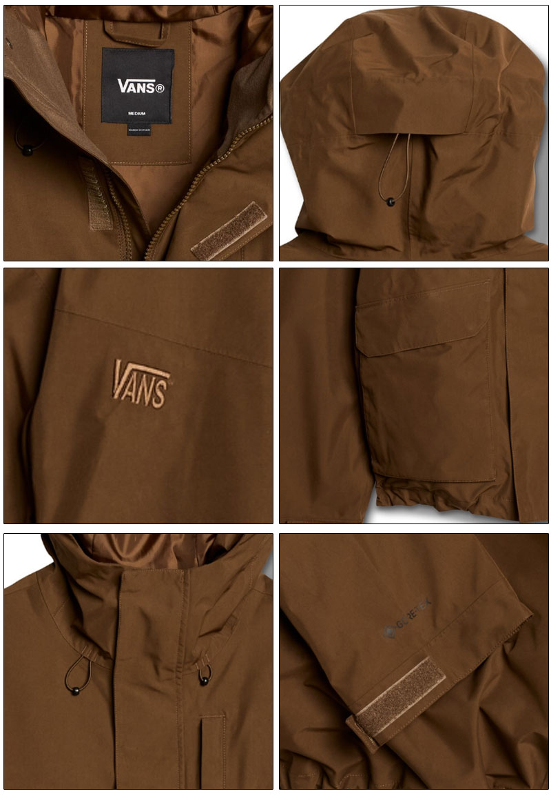 VANS（ヴァンズ） 26-27 VANS/バンズ TAKE UP 2L GORE-TEX SHELL