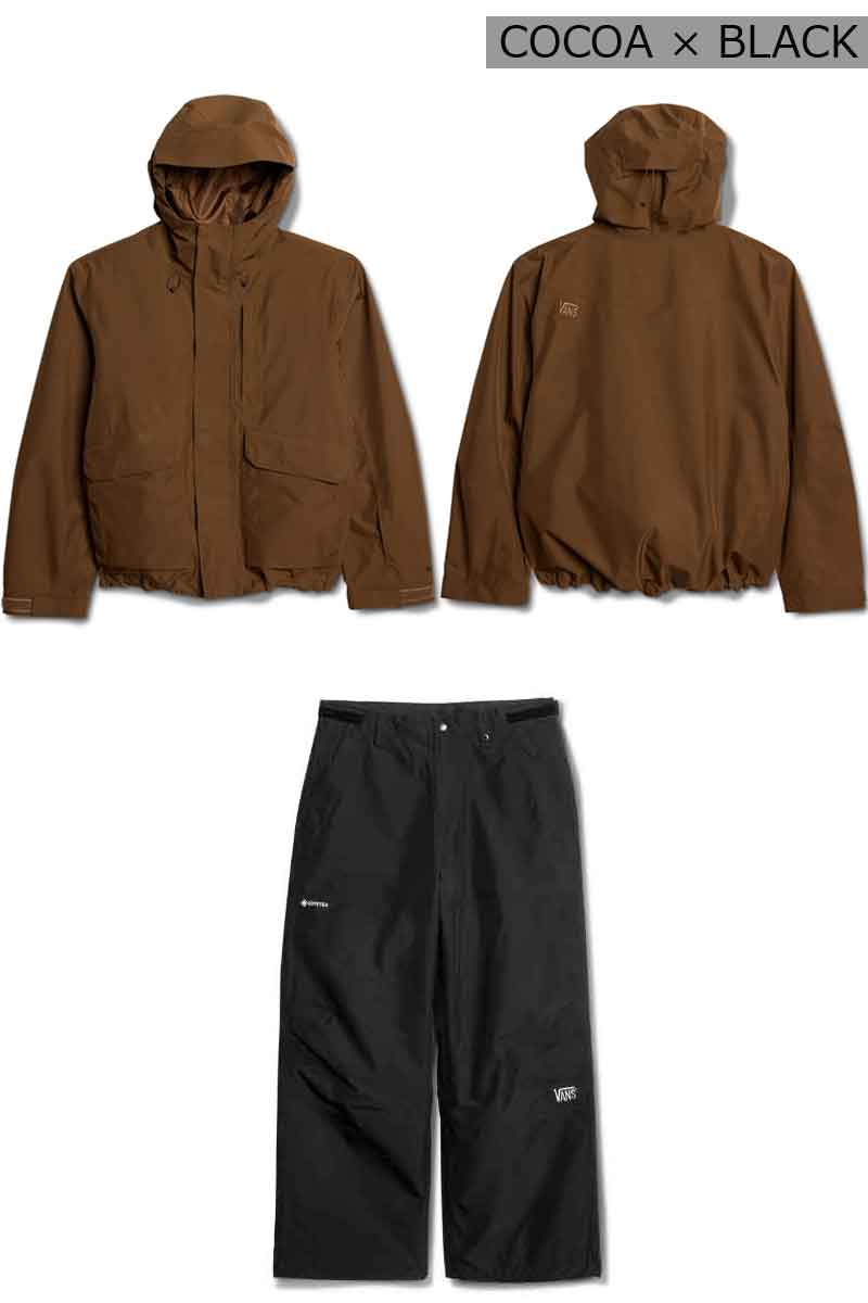 VANS（ヴァンズ） 26-27 VANS/バンズ TAKE UP GORE-TEX setup 上下