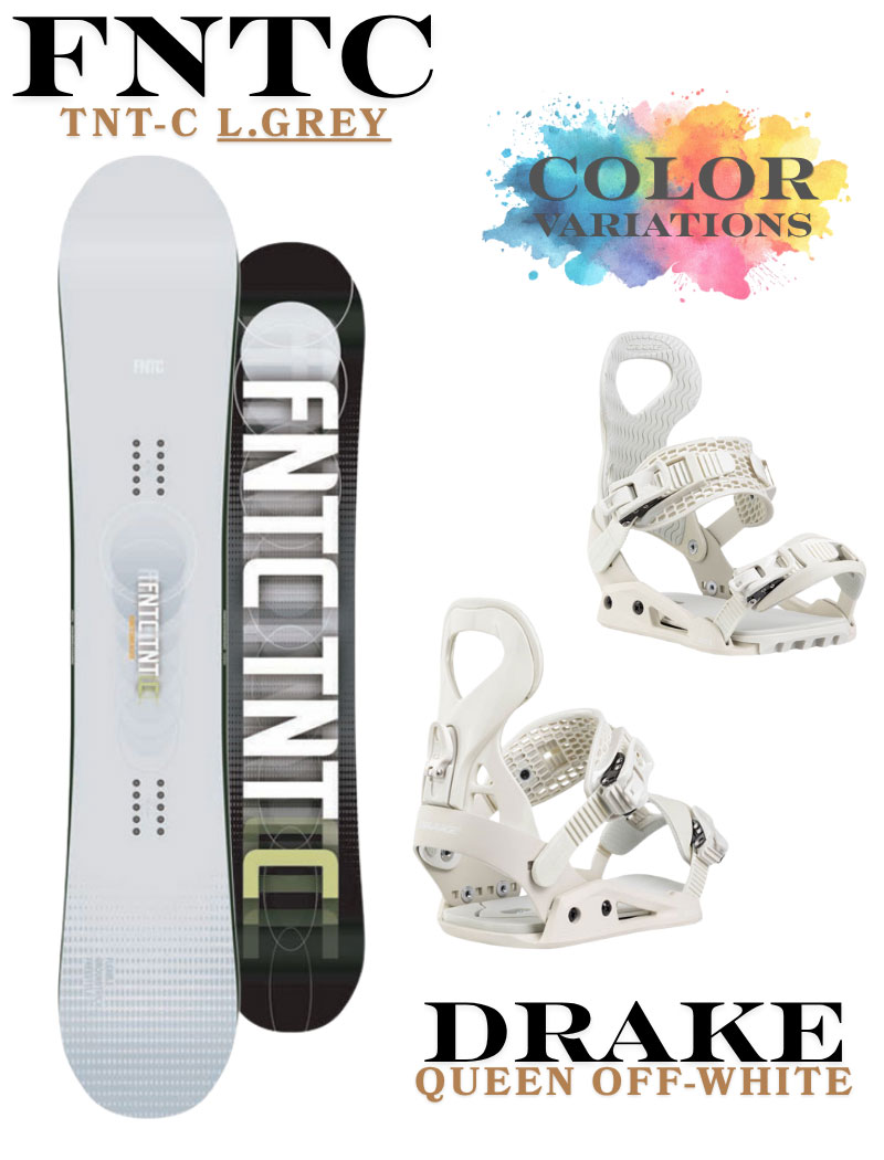 DRAKE（ドレイク） 26-27 FNTC TNT-C lightgrey × DRAKE QUEEN