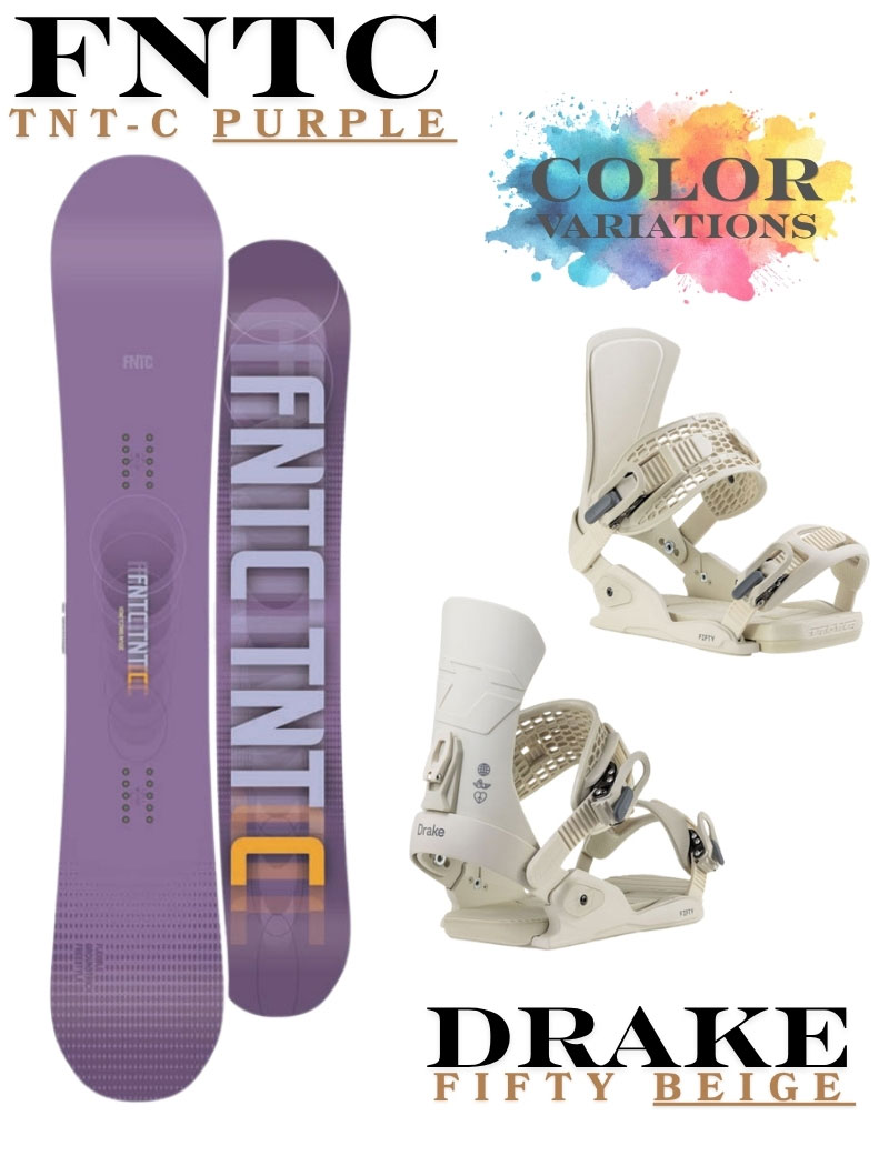 DRAKE（ドレイク） 26-27 FNTC TNT-C purple × DRAKE FIFTY