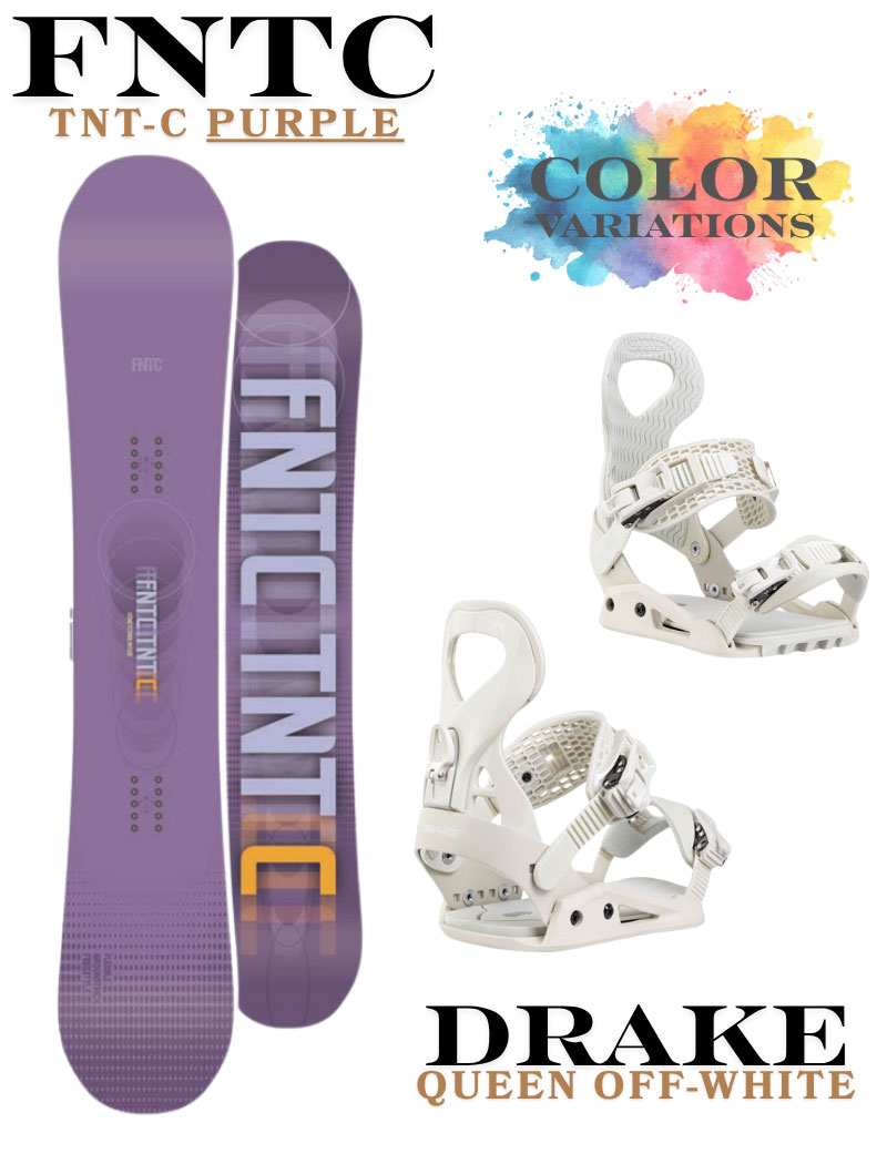 DRAKE（ドレイク） 26-27 FNTC TNT-C purple × DRAKE QUEEN