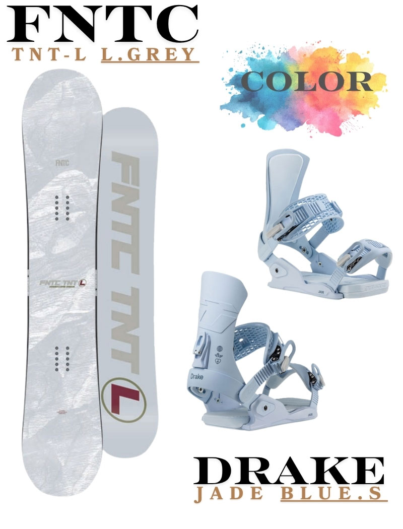 DRAKE（ドレイク） 26-27 FNTC TNT-L lightgrey × DRAKE JADE