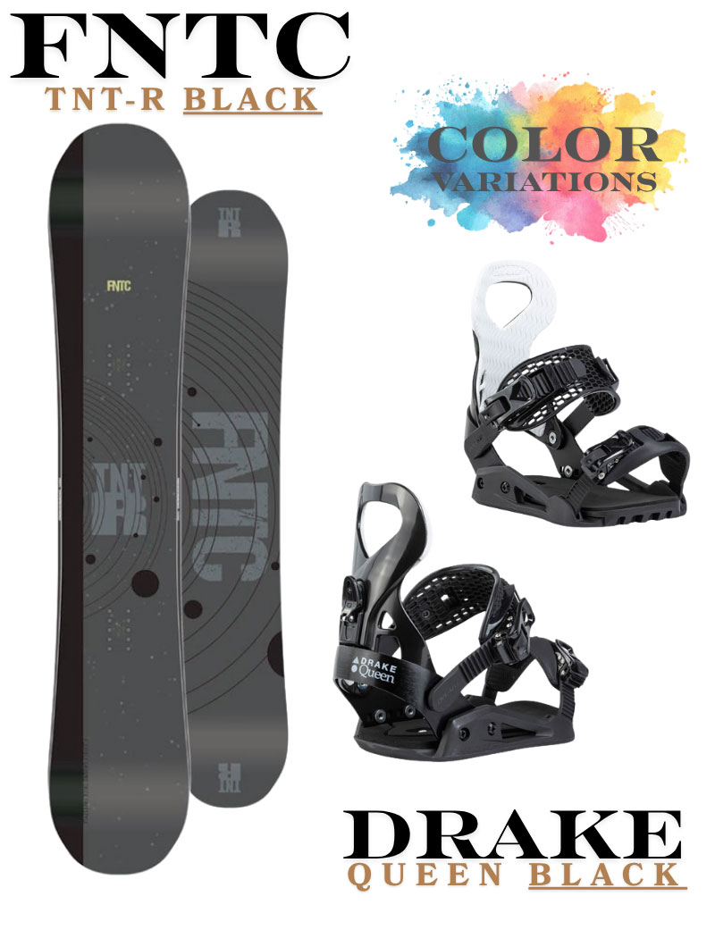 DRAKE（ドレイク） 26-27 FNTC TNT-R black × DRAKE QUEEN