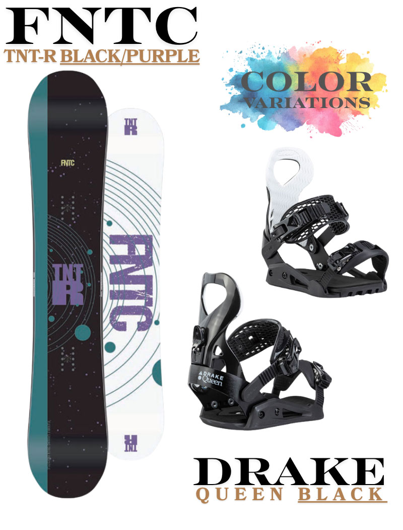 DRAKE（ドレイク） 26-27 FNTC TNT-R blackpurple × DRAKE QUEEN