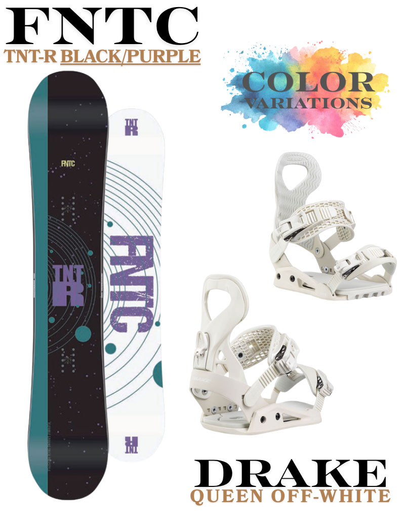DRAKE（ドレイク） 26-27 FNTC TNT-R blackpurple × DRAKE QUEEN