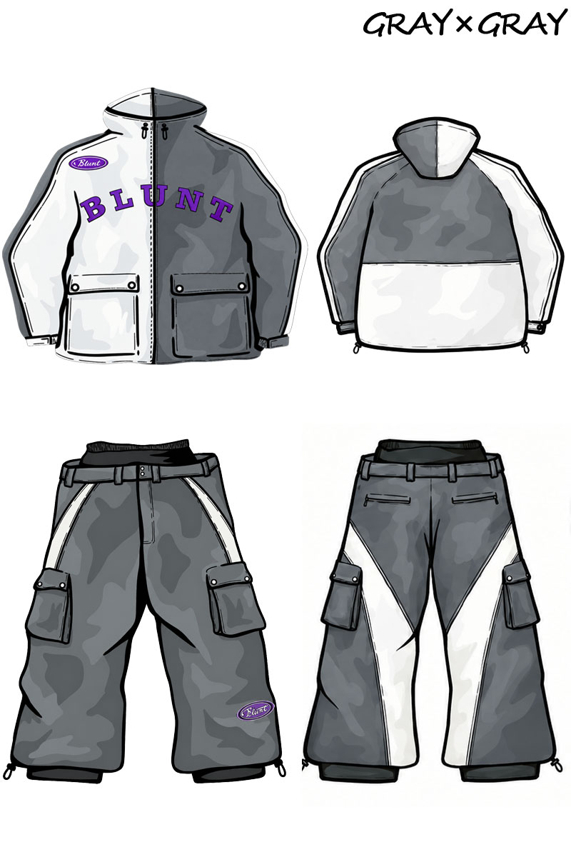 26-27 BLUNT/ブラント TWO FASE setup 上下セット 戸田真人 メンズ