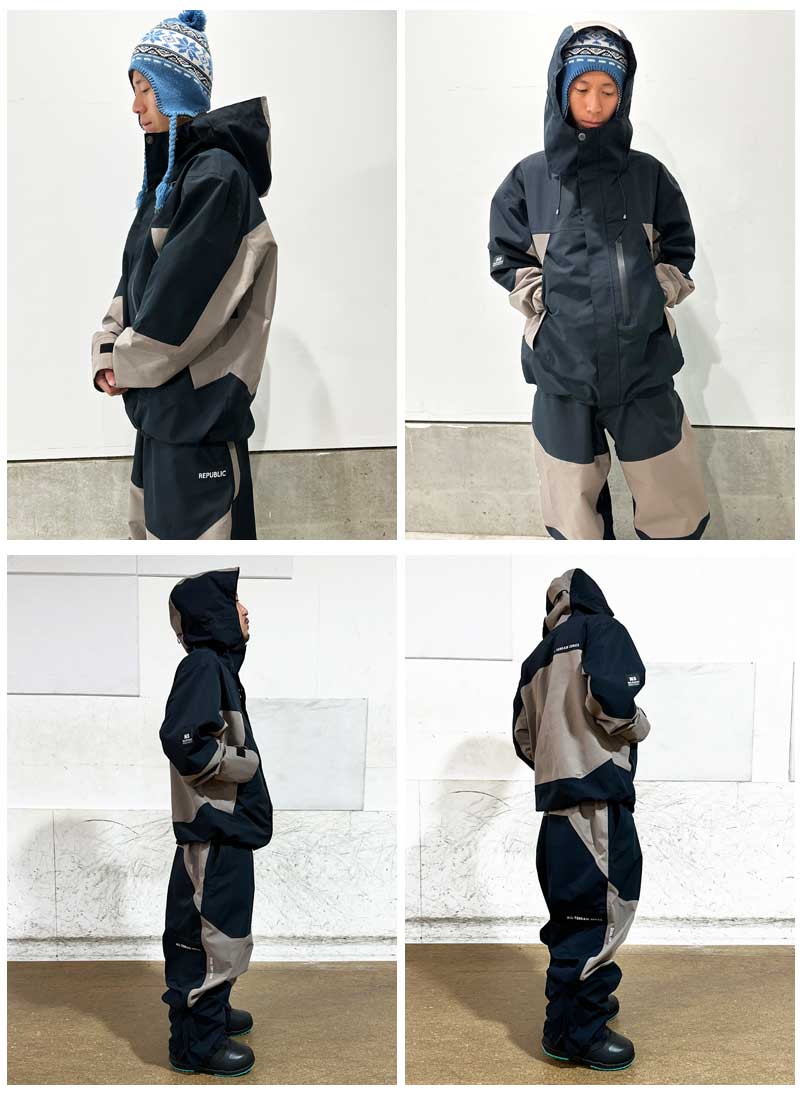 26-27 REPUBLIC&CO/リパブリック URBAN RIDE SHELL jacket メンズ