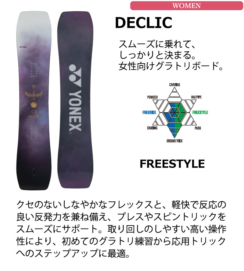 YONEX（ヨネックス） 26-27 YONEX/ヨネックス DECLIC デクリック