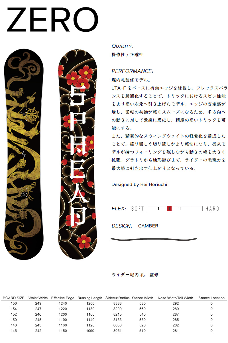 スノーボード 25-26 SPREAD ZERO 148cm SPREAD 26-27 SPREAD/スプレッド ZERO ゼロ メンズ スノーボード