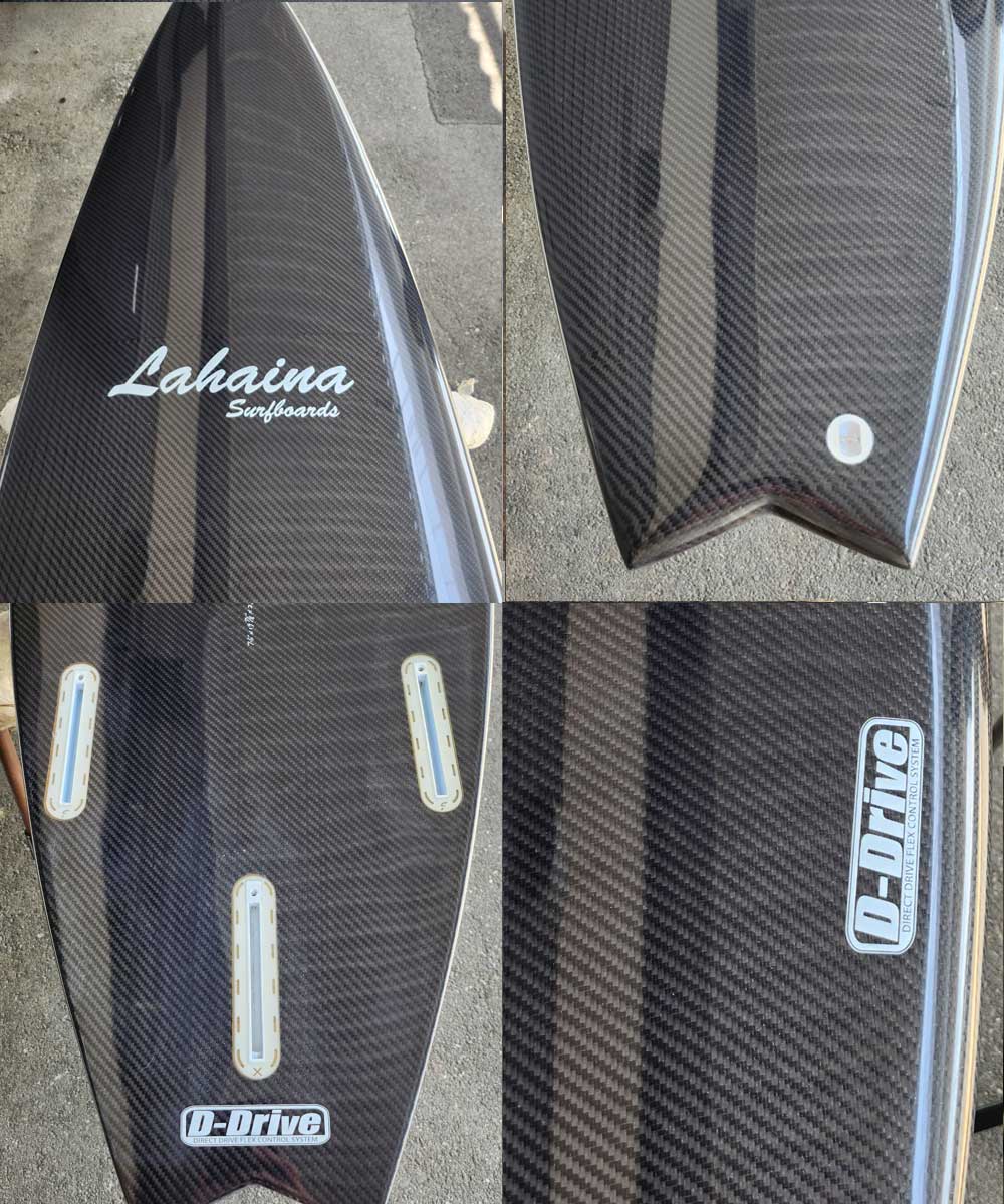 サーフボード ラハイナ 7'6 LAHAINA FULLCARBON ミッドレングス