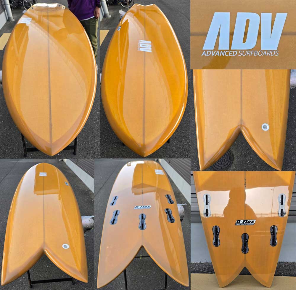 サーフボード ショート アドバンス / ADVANCED BIG FISH 6'4 ビッグ