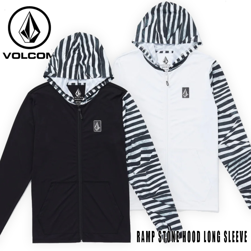 VOLCOM（ボルコム） VOLCOM RASHGUARD Ramp Stone Hood Long Sleeve