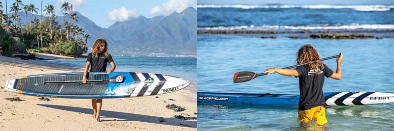 BLACK PROJECT HYDRO TEMPO X REFLEX90 PADDLE/ブラック