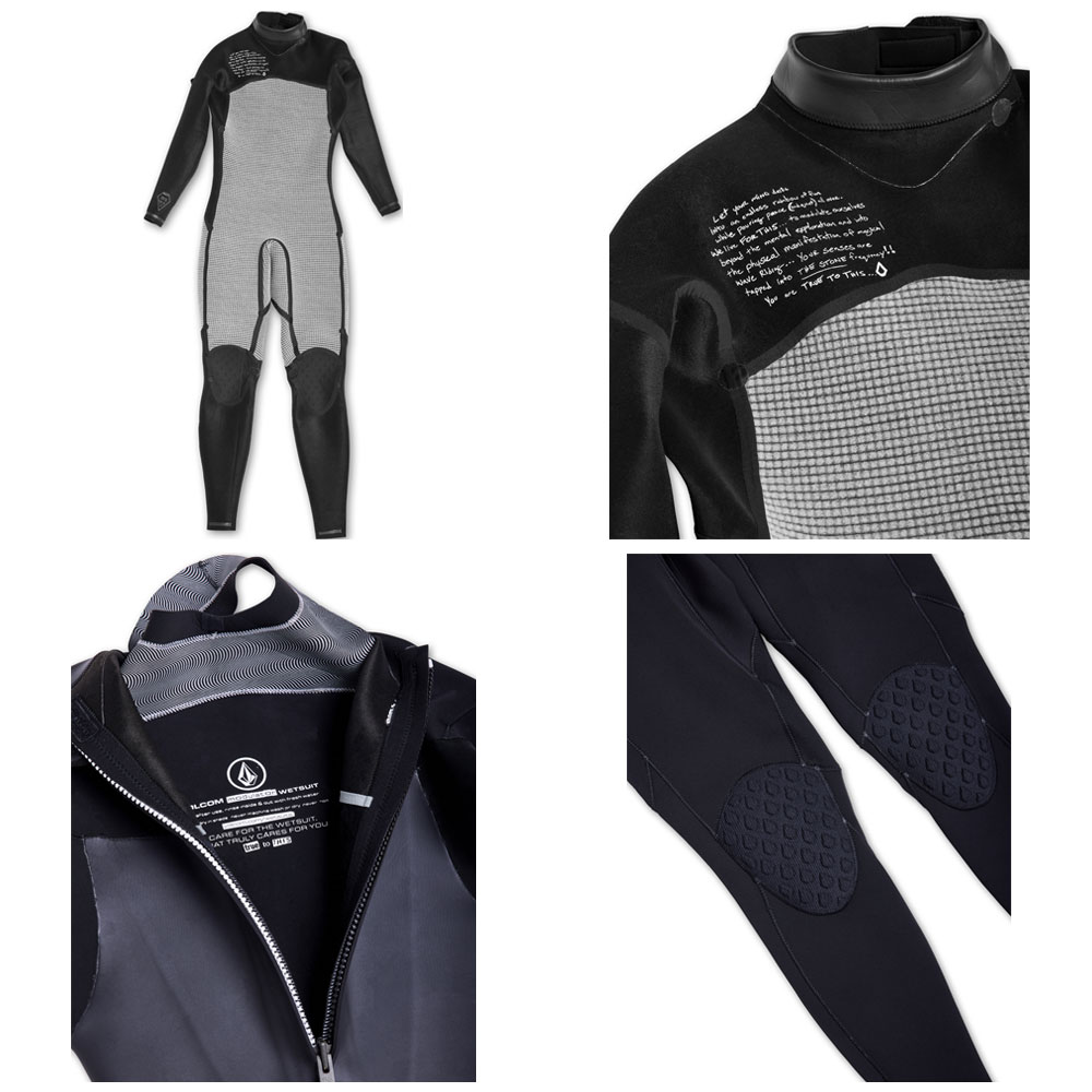 VOLCOM（ボルコム） 24継続 VOLCOM MODULATOR 4/3 BACK ZIP FULLSUIT