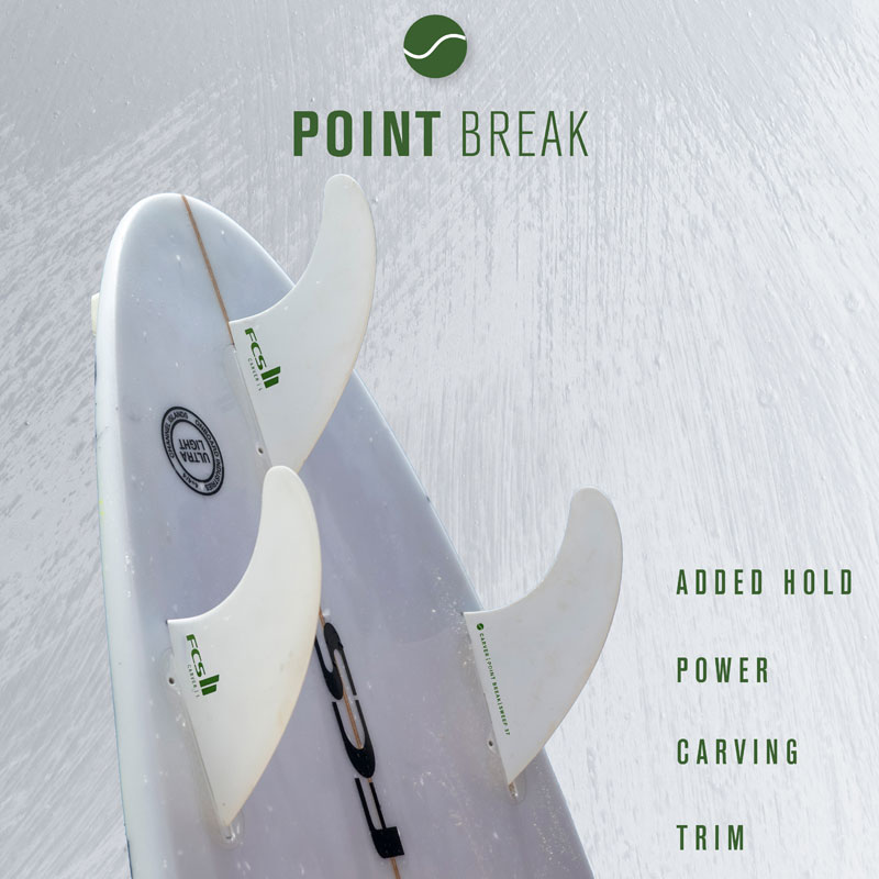 ＜新品・送料込み＞FCSⅡ CARVER エアコア　カーボンM FCS II CARVER SIDE BYTE FIN SET - FCS JAPAN