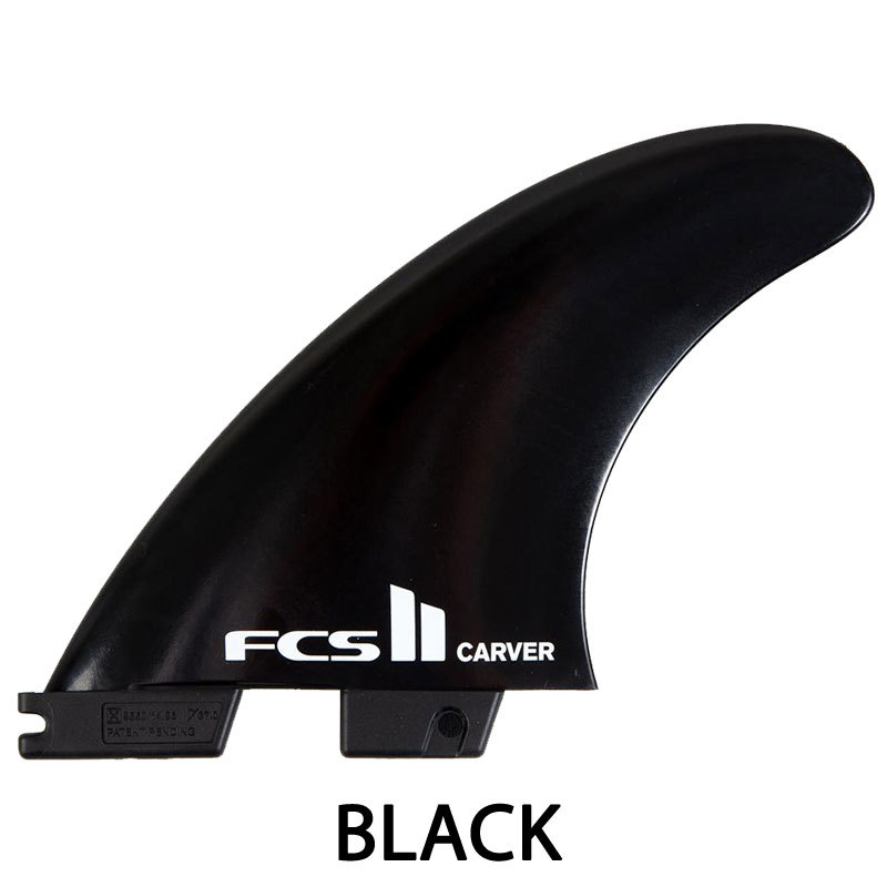 carver（カーバー） FCS2 CARVER GLASS FLEX TRI FINS BLACK / FCSII