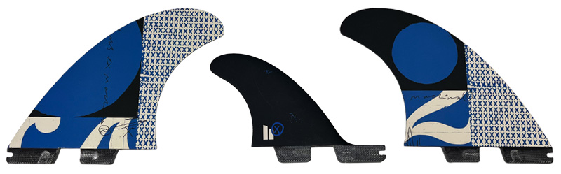FCS2 power twin +1 deus ツイン　+1 フィッシュ FCS II Power Twin Fins - FCS - FCS US