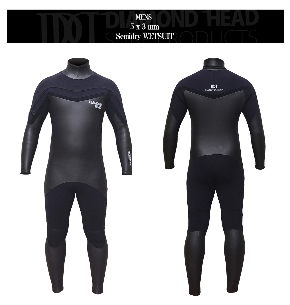 DIAMONDHEAD LONG CHEST ZIP TYPE / ダイアモンドヘッド ロング