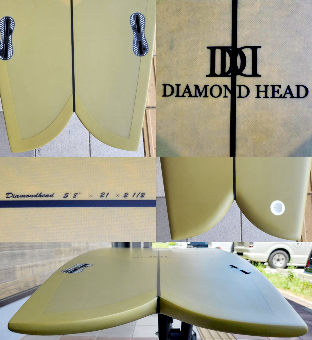 サーフボード ダイアモンドヘッド / DIAMONDHEAD レトロフィッシュ