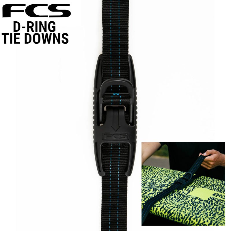 FCS FCS D-RING TIE DOWNS / エフシーエス Dリング タイダウン 車載