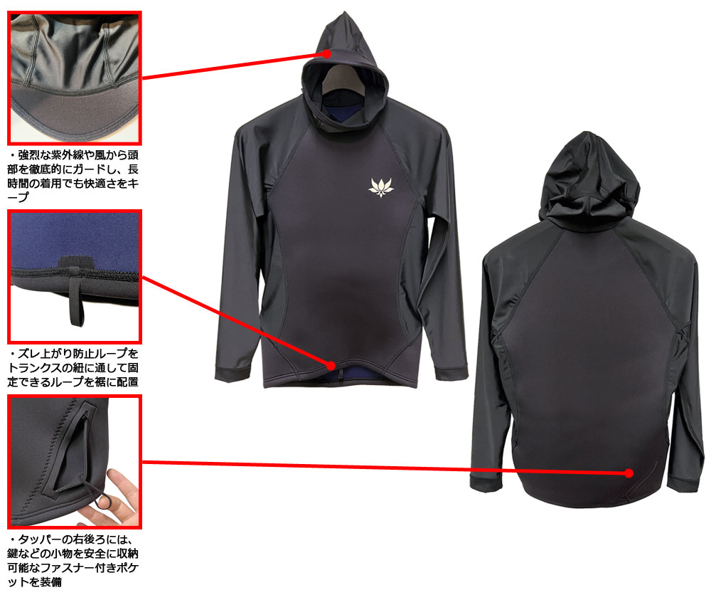 国産モデル AXXE CLASSIC NONZIP FOODED TAPPA 1.5mm / アックス