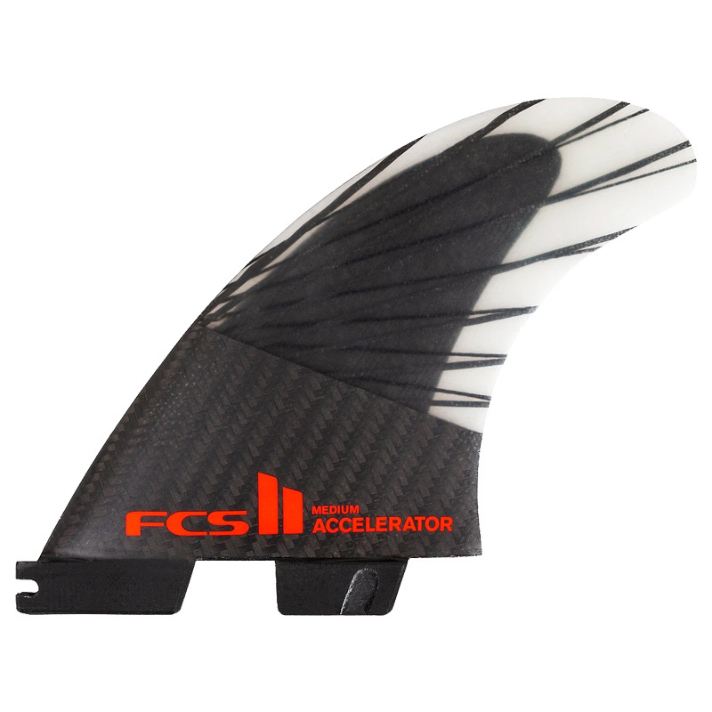 素敵な FCS FCS2 ACCELERATOR PC CARBON AIR CORE TRI FINS/ FCSII エフ FCSフィン