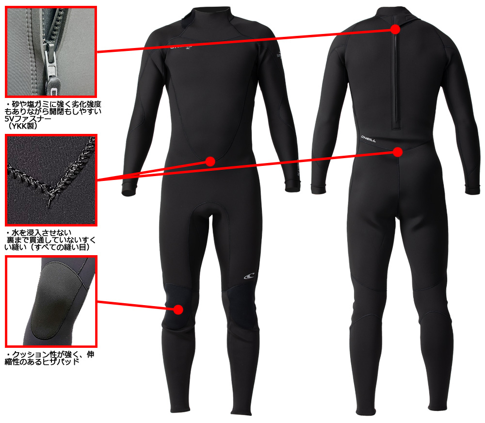 2023 O'NEILL SUPERFREAK FULL SUIT / オニール スーパーフリーク