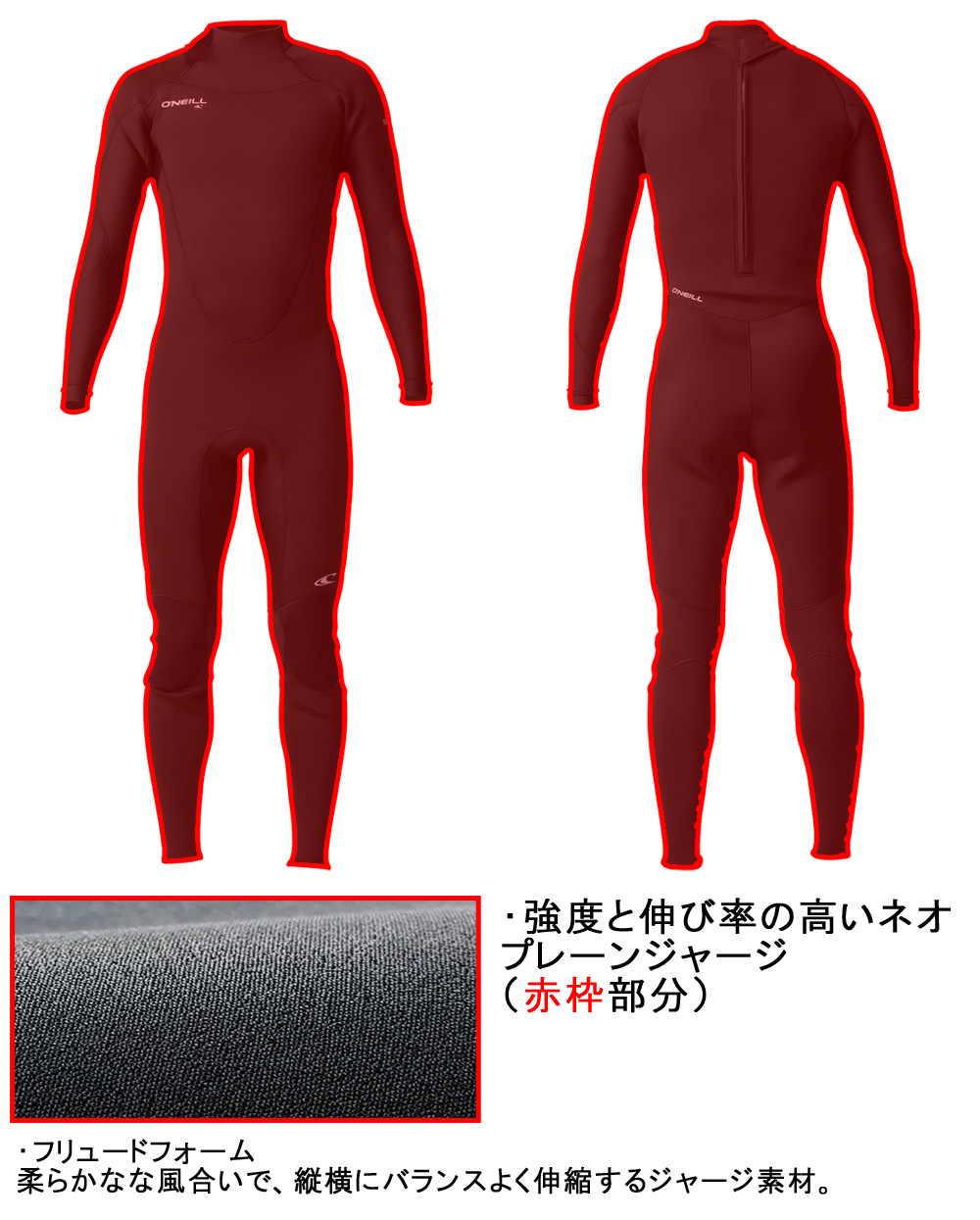 2023 O'NEILL SUPERFREAK FULL SUIT / オニール スーパーフリーク