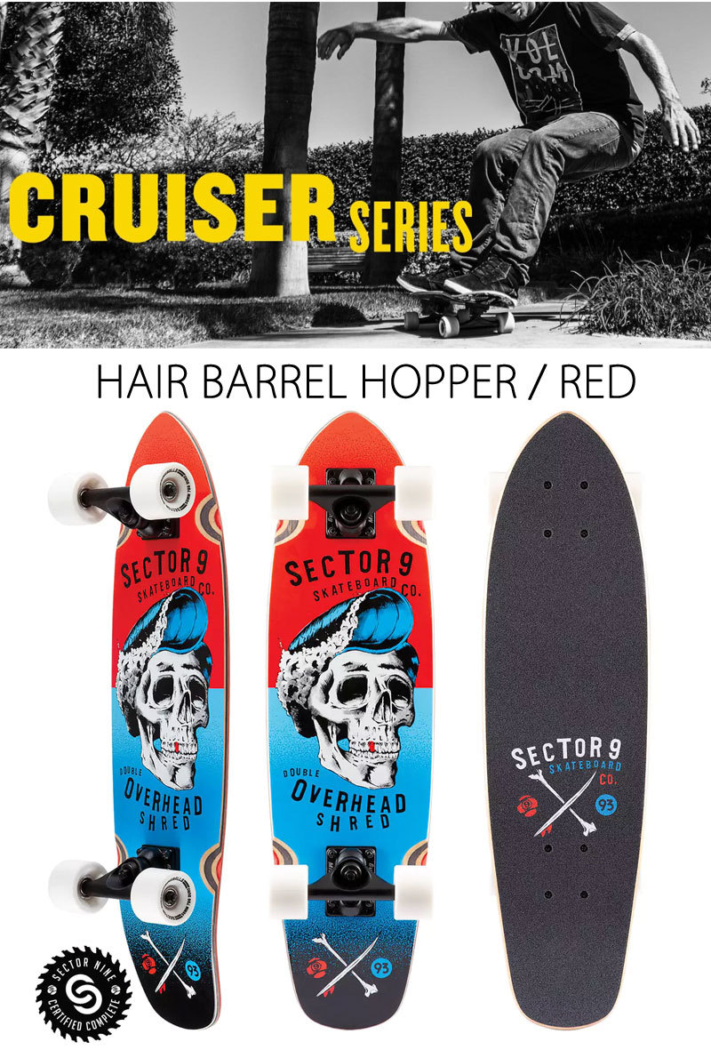 取り寄せ SECTOR9/セクターナイン HAIR BARREL HOPPER 27.5inc サーフスケート ロングスケートボード ロングボード  スケボー オフトレ : st9-hbh : BREAKOUT - 通販 - Yahoo!ショッピング