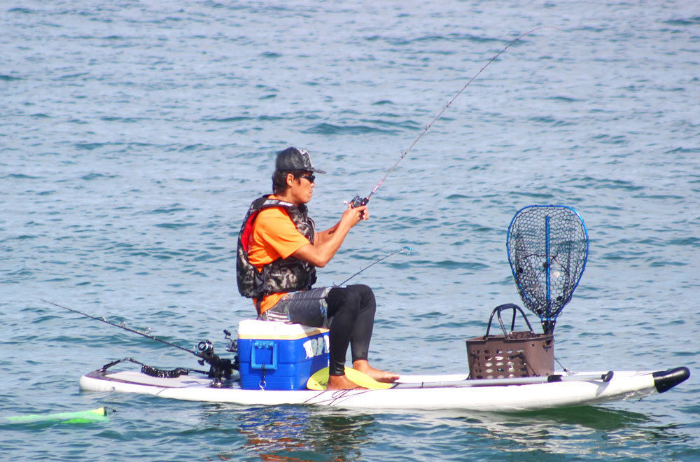 SUP サップ インフレータブルパドルボード / LAHAINA NEW FISHING2 11' 釣り用SUP WOOD スタンドアップパドルボード  BREAKOUT - 通販 - PayPayモール