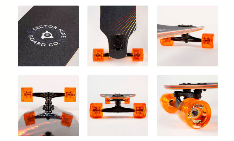 即出荷 SECTOR9/セクターナイン LAVA ROUNDHOUSE 34inc サーフスケート
