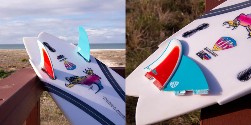 FCS FCS2 MR MARK RICHARDS FREERIDE PG TWIN FINS / FCSII エフ