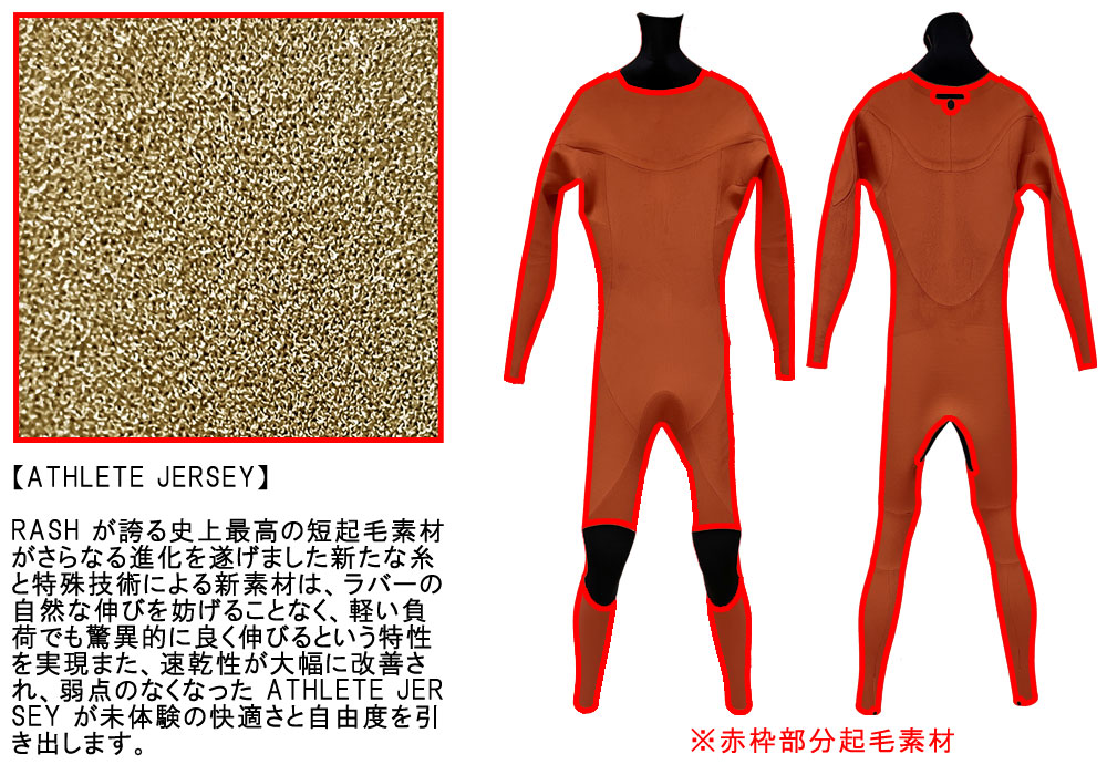 24-25 RASH BZ-5 LONG CHEST ZIP TYPE BLACK EDITION / ラッシュ