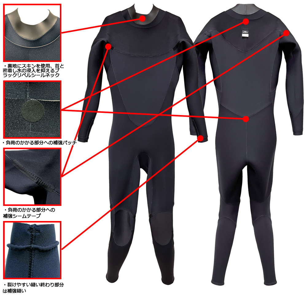 2023 O'NEILL SUPERFREAK FSC FULL SUIT オニール スーパーフリーク