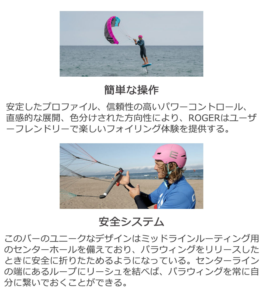 ENSIS エンシス ROGER PARAWING DOWNWIND 3.0平米 ロジャー パラ ENSIS エンシス ROGER PARAWING DOWNWIND 3.0平米 ロジャー パラ
