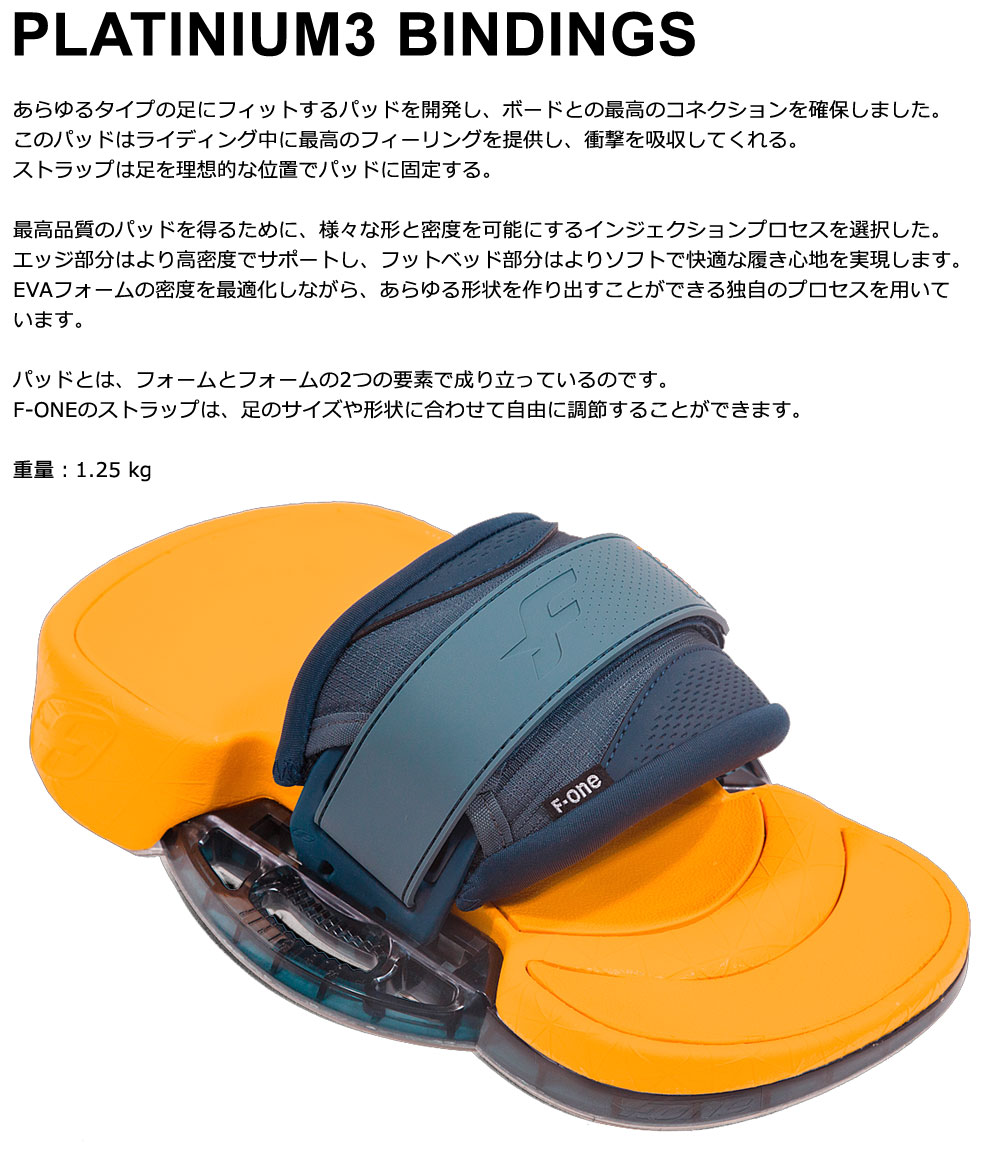 F-ONE エフワン PLATINIUM3 ビンディング バインディング ハンドル