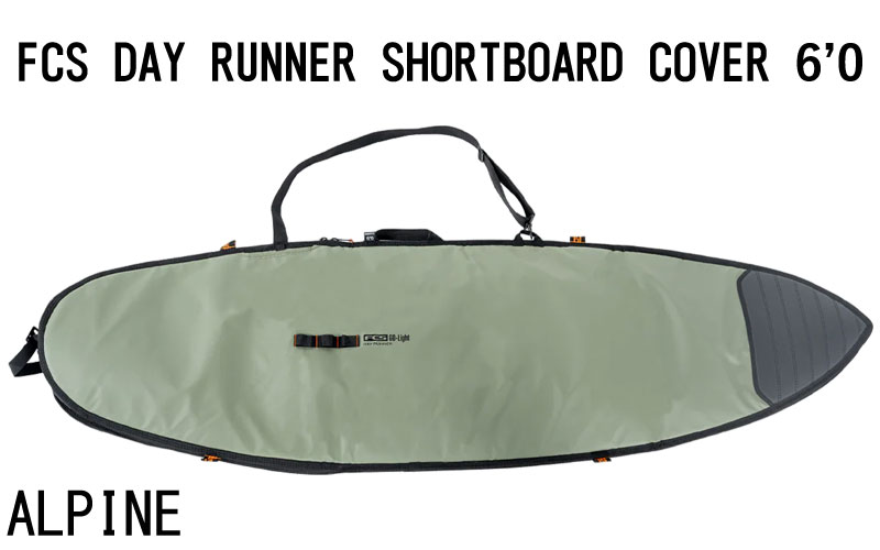 FCS FCS DAY RUNNER COVER SHORTBOARD 6'0 / エフシーエス デイ