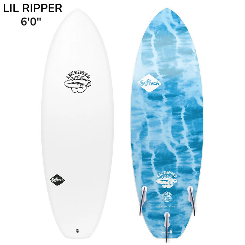 2022 SOFTECH LIL RIPPER 6'0 / ソフテック リルリッパー サーフボード