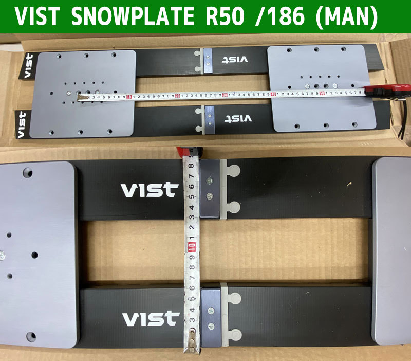 VIST SNOWPLATE R48/R50 ビストプレート ALPINE スノーボード アルペン レース 在庫商品