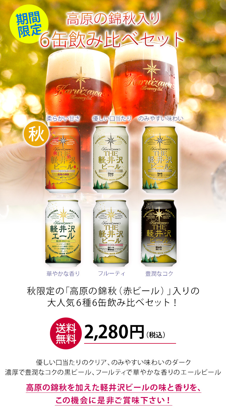 6缶飲み比べキャンペーントップ1