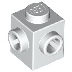 ブロック 1x1-2面スタッド 隣接