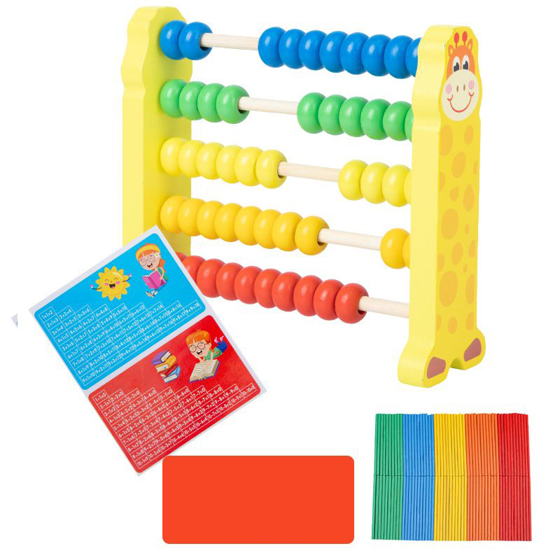 百玉そろばん 子供 そろばん 数字 100 算数 おもちゃ 知育 学習玩具 男の子 女の子 6 歳 子ども 小学生 足し算 幼稚園 教具 ギフト カラ |  | 02