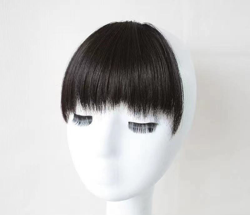 送料無料 前髪ウィッグ 自然 前髪 ウィッグ 部分 部分ウィッグ ポイントウィッグ つけ毛 付け毛 エクステ かつら フルバング 厚め 自然 部分ウィ |  | 01