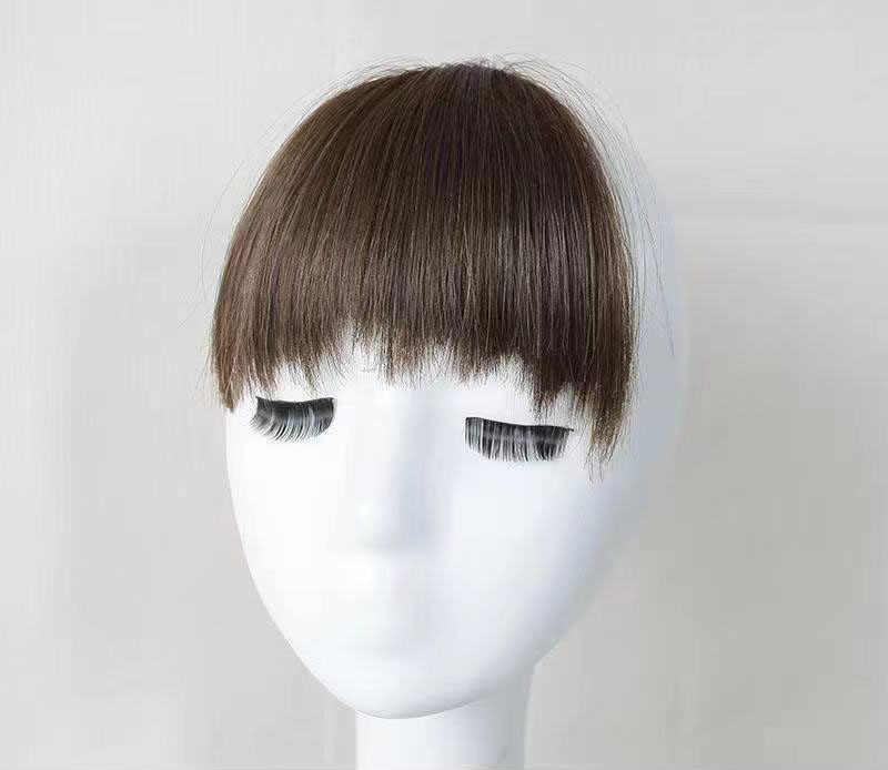 送料無料 前髪ウィッグ 自然 前髪 ウィッグ 部分 部分ウィッグ ポイントウィッグ つけ毛 付け毛 エクステ かつら フルバング 厚め 自然 部分ウィ |  | 03