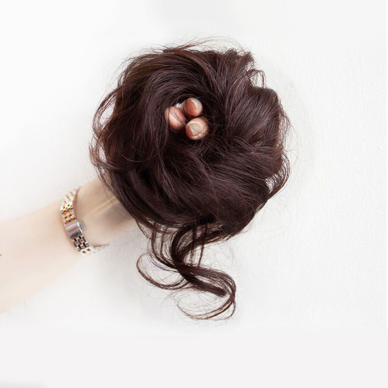 ウィッグ エクステ シュシュ お団子 ウイッグ お団子ウィッグ ヘアゴム エクステ メッシュ シュシュウィッグ ポニーテール つけ毛 夏祭り 花火大会 |  | 03