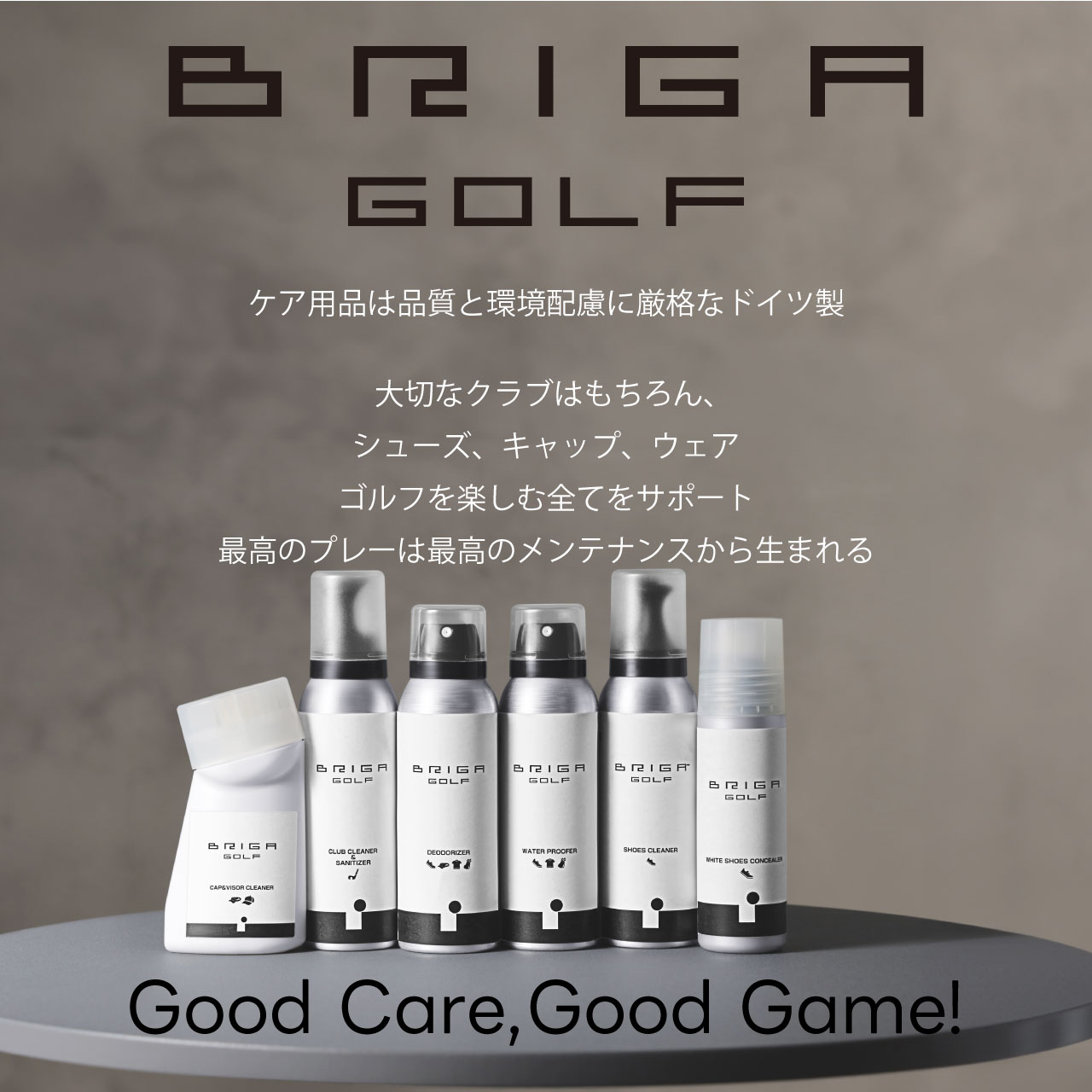 BRIGAGOLF ブリガゴルフ ゴルフシューズクリーナー SHOES CLEANER 汚れ落とし 泡 125ml