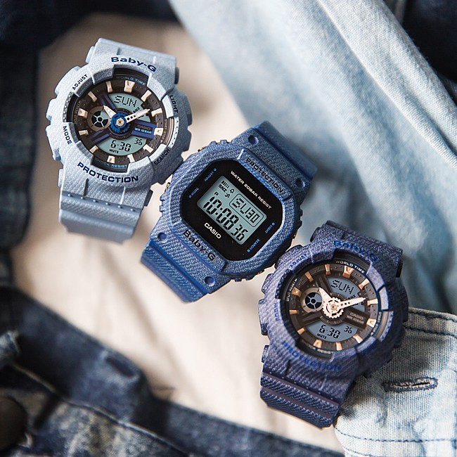 CASIO カシオ　BABY-G デニムドカラー BGD-560DE-2 中古品 Amazon.co.jp: CASIO カシオ Baby-G ベビーG 腕時計 時計