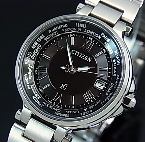 【電波ソーラー】 CITIZENシチズン クロスシーハッピーフライト 楽天市場】シチズン クロスシー ソーラー 電波時計 ハッピー